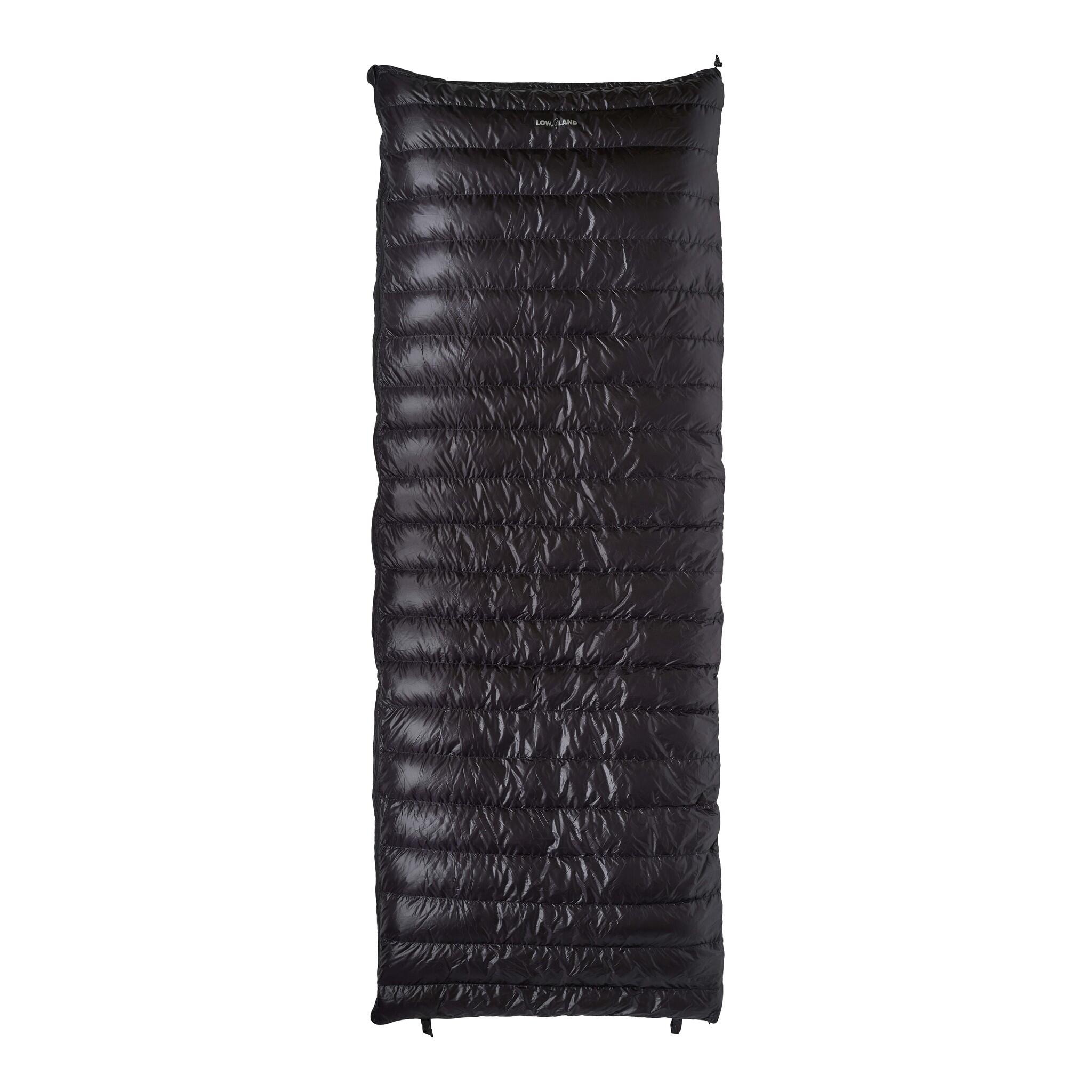 LOWLAND Ultra compact blanket - Donzen deken slaapzak - Nylon - 210x80 cm - 495gr - +8°C