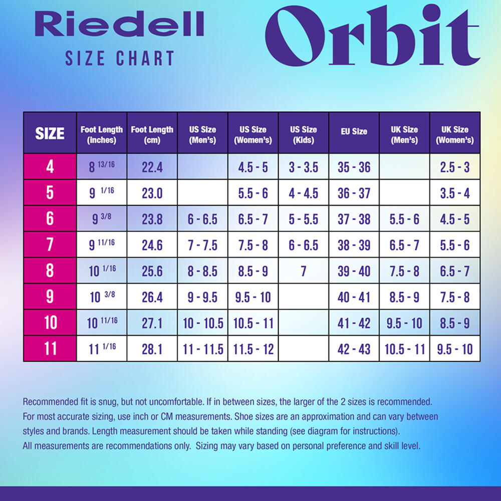ORBIT QUAD ROLLER SKATES - ORCHID 6/6