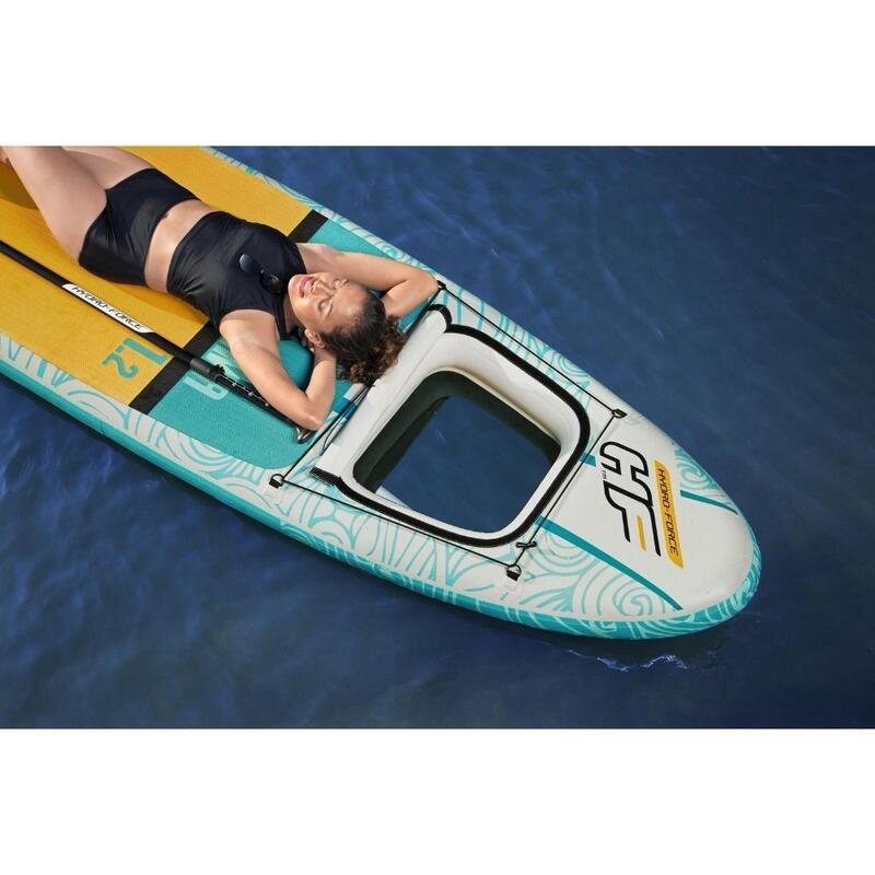 Tabla Paddle Surf Hinchable Bestway Hydro-Force Panorama 340x89x15 cm Con Remo,