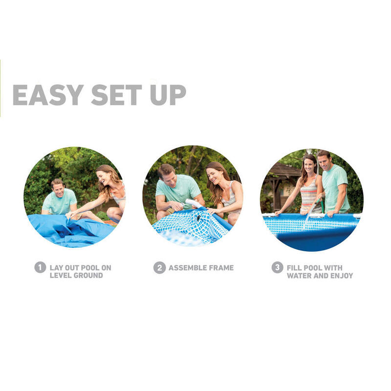 Bazén Intex 28210 METAL FRAME POOL 366x76 cm