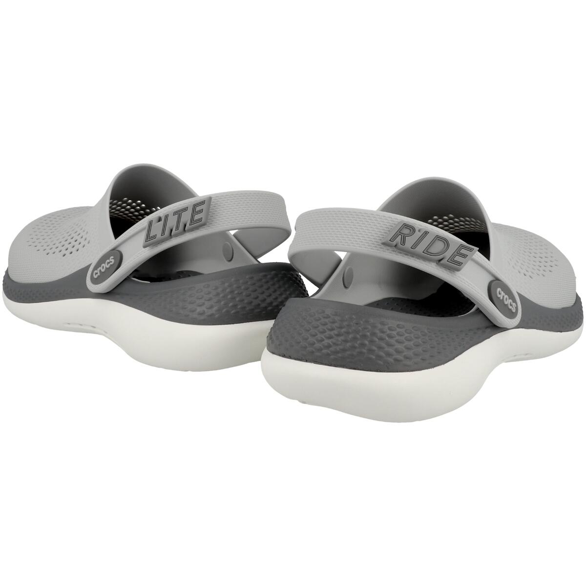 Mules Femme Mules Crocs LITERIDE 360 CLOG Gris Gris 6/6