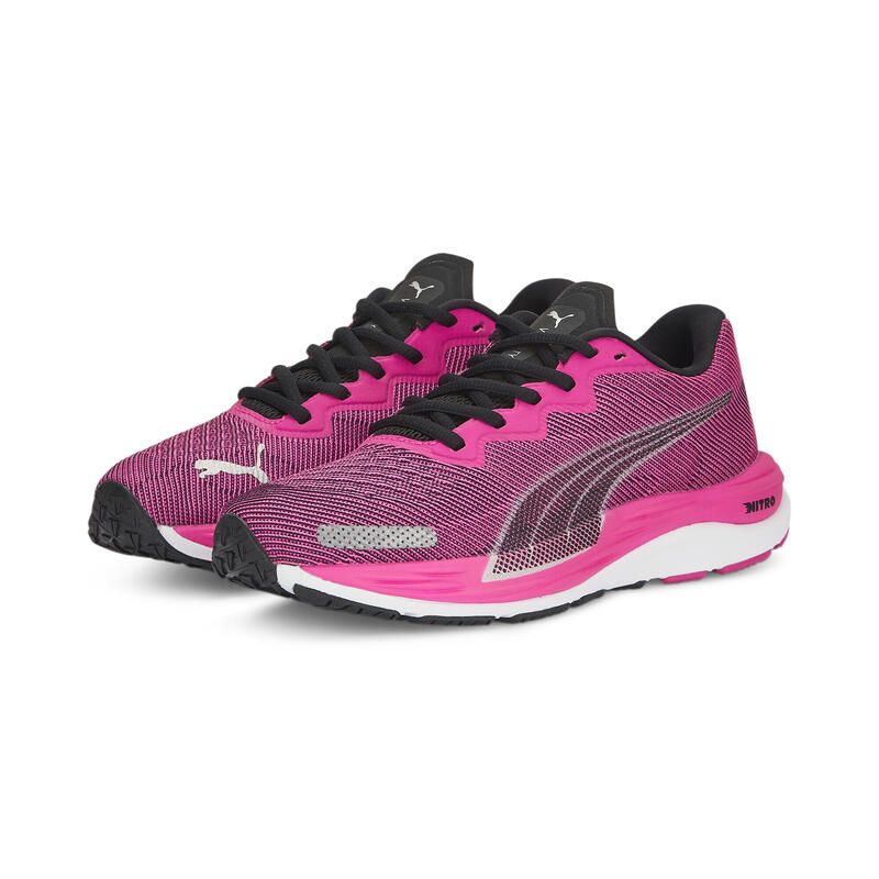 Velocity NITRO 2 hardloopschoenen voor dames PUMA Ravish Black Pink