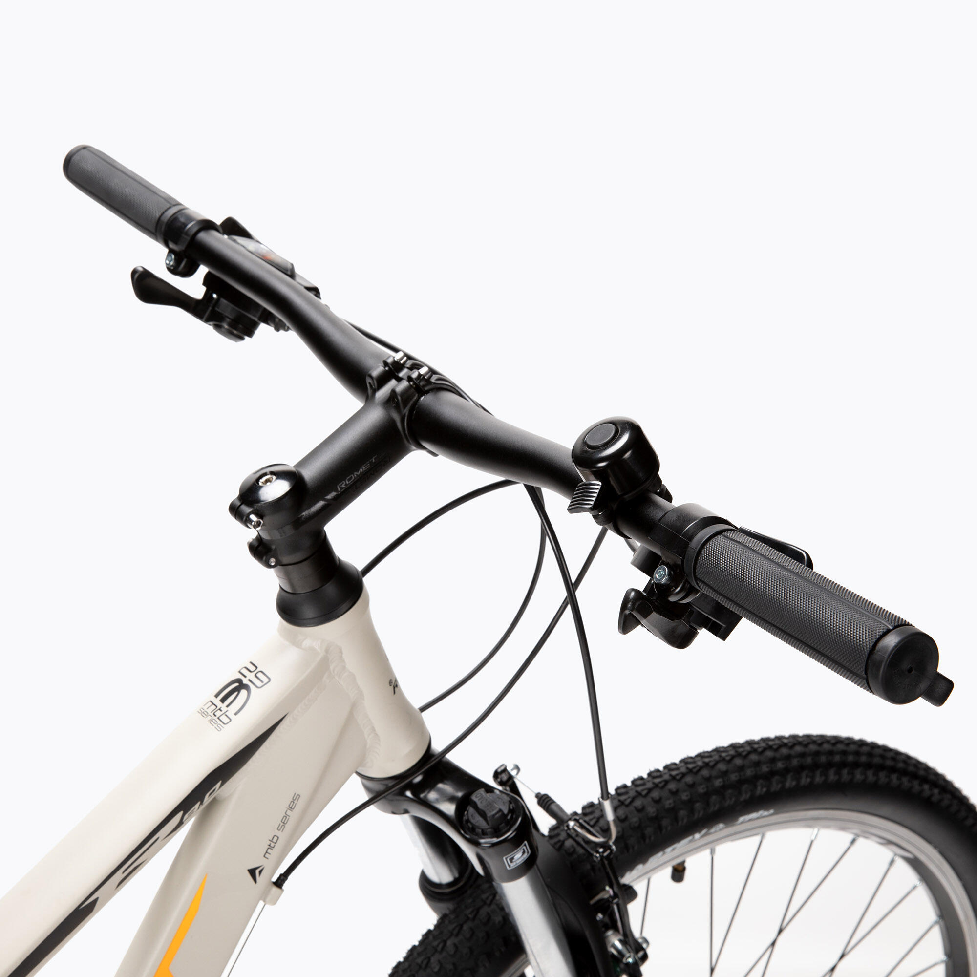 Rower górski MTB ROMET RAMBLER R9.0 29 M(17") szaro-czarno-pomarańczowy 5/5