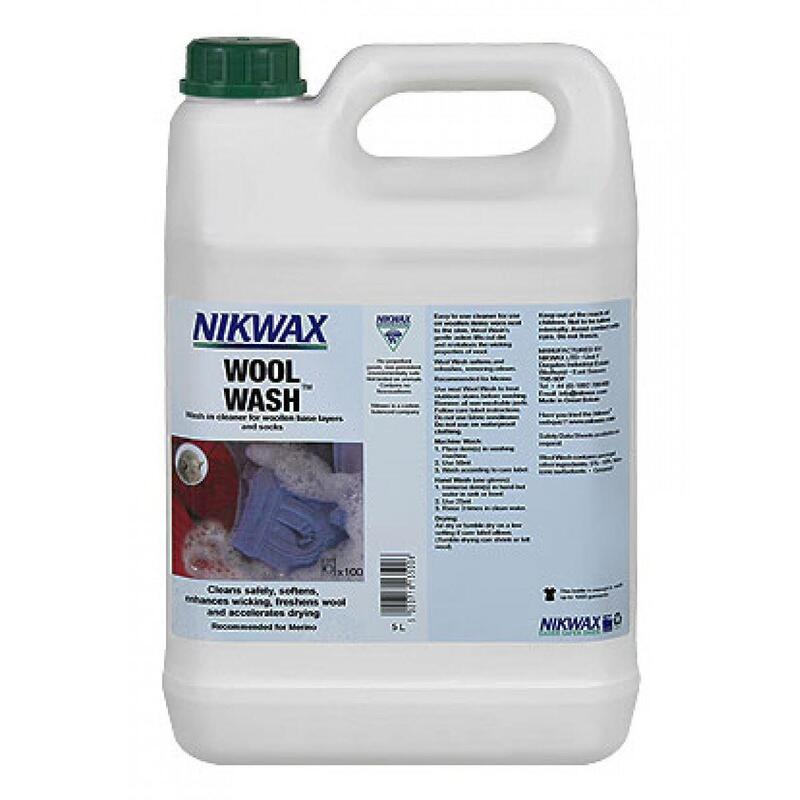 Płyn do prania wełnianej bielizny termoaktywnej Nikwax Wool Wash 5 L