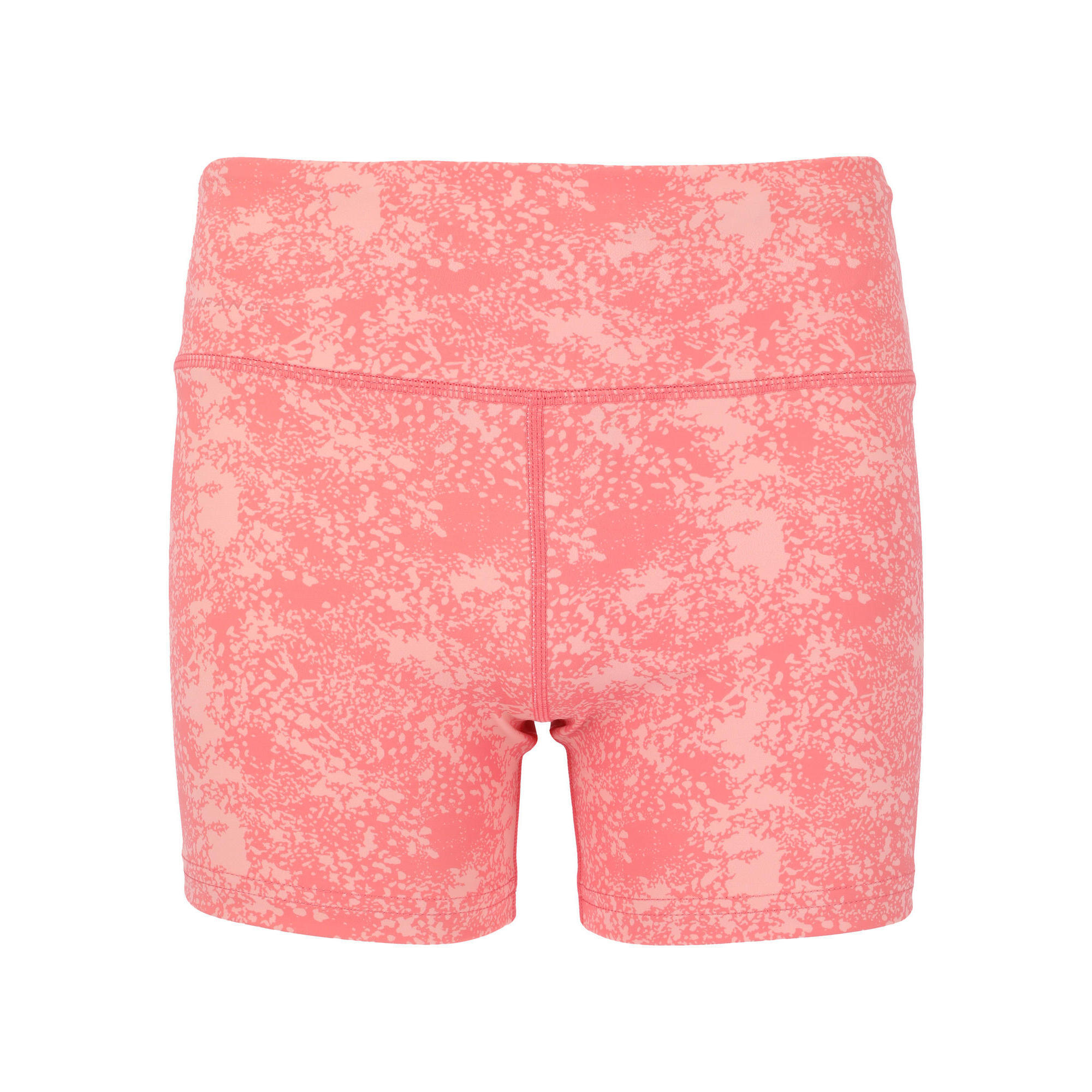 Endurance - Short Konwich Jr. - Collant De Running - Orange|rouge - 10 À 12 Ans - Decathlon