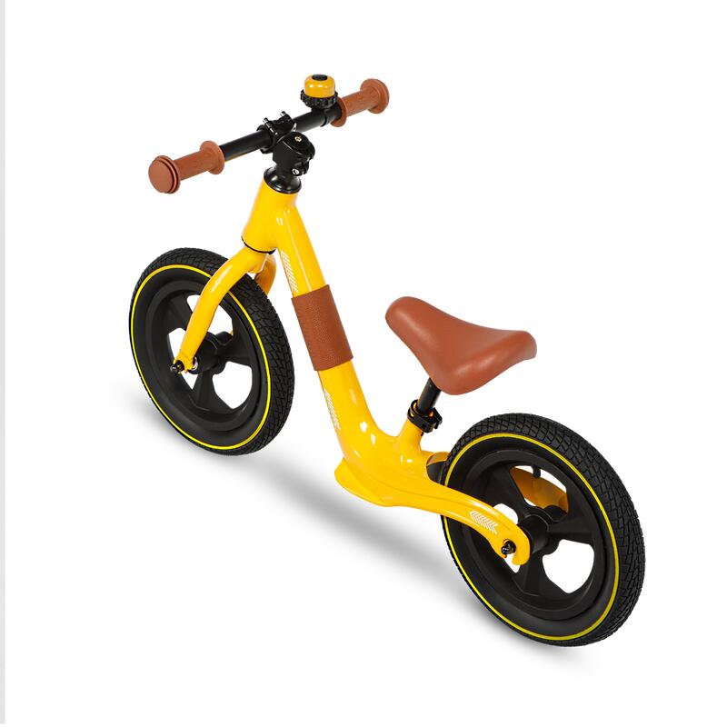 Rowerek biegowy dla dzieci skiddou Poul żółty
