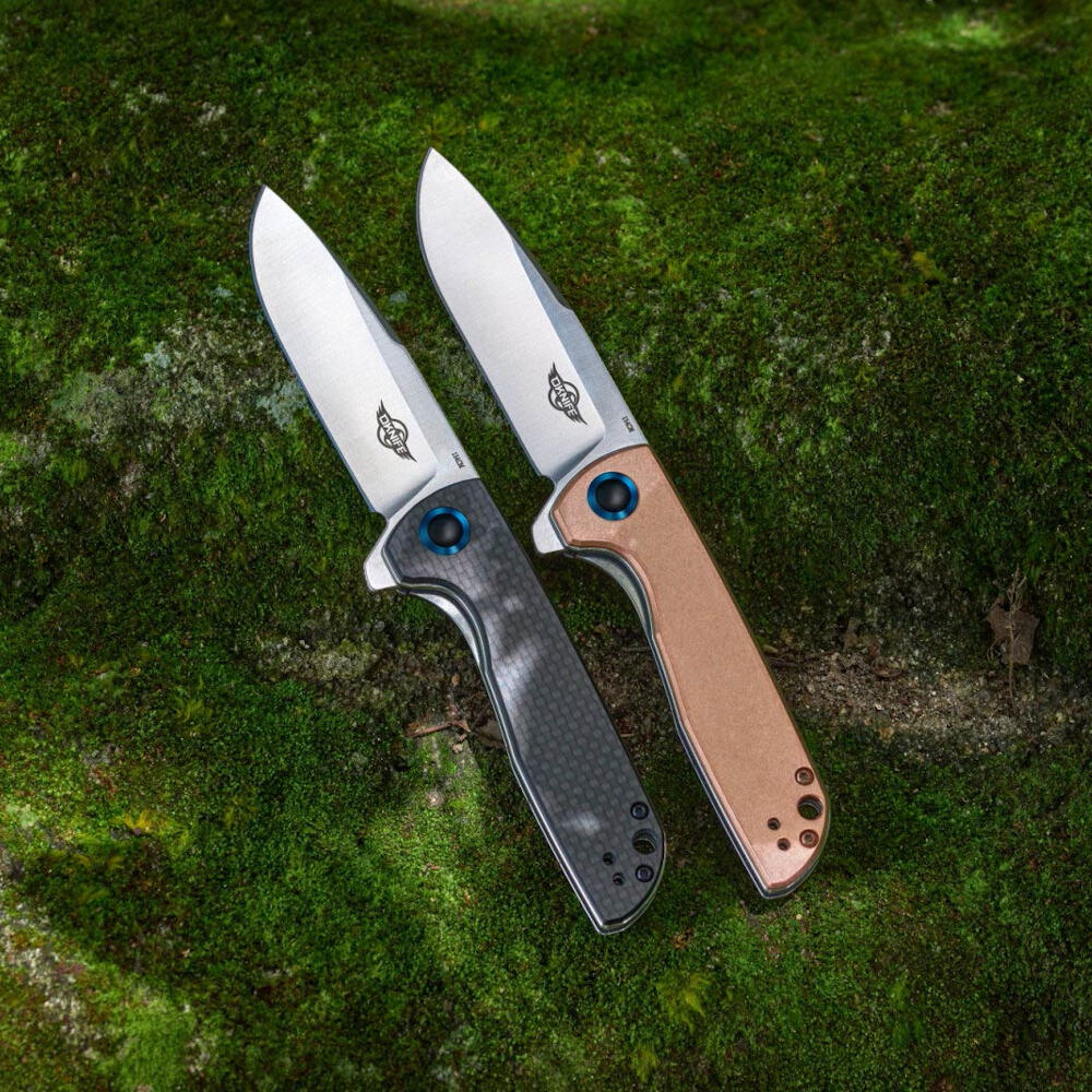 Canivete EDC, Olight Oknife Freeze 2, Aço N690, Cabo Fibra Carbono 5/7