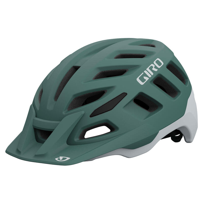 Radix Women's Dirt Helmet MTB Matte Grey/Green M 55-59cm