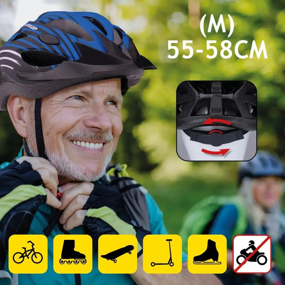 Kask rowerowy regulowany Dunlop 5/5