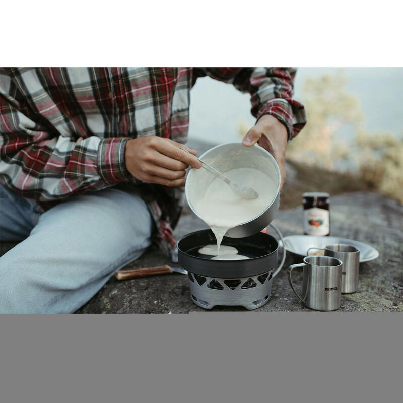 Estufa de camping Primus Essential Stove con ollas