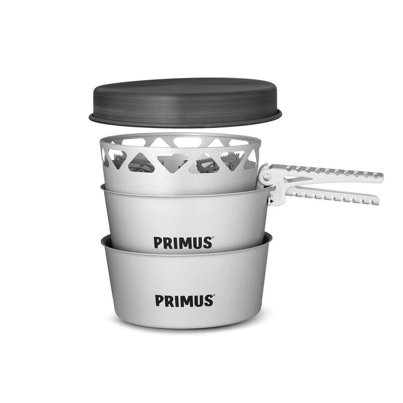 Estufa de camping Primus Essential Stove con ollas