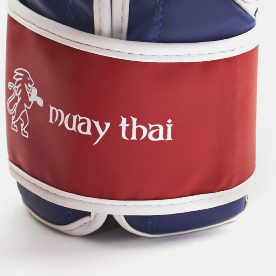 GUANTI MUAY THAI BIANCO 4/6