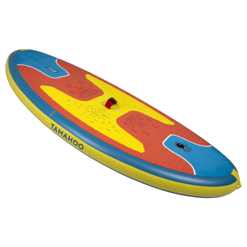 Tweedehands Opblaasbaar windsurfboard 100 rood