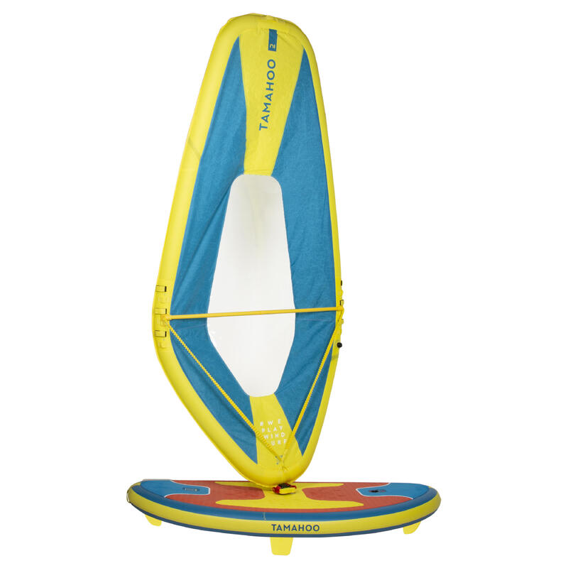 Seconde vie PLANCHE GONFLABLE WINDSURF 100 ROUGE