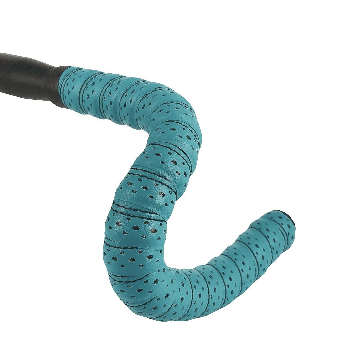 BLB BRICK LANE BIKES Supreme Pro Faux Lenkerband 3 mm - Türkis/Schwarz