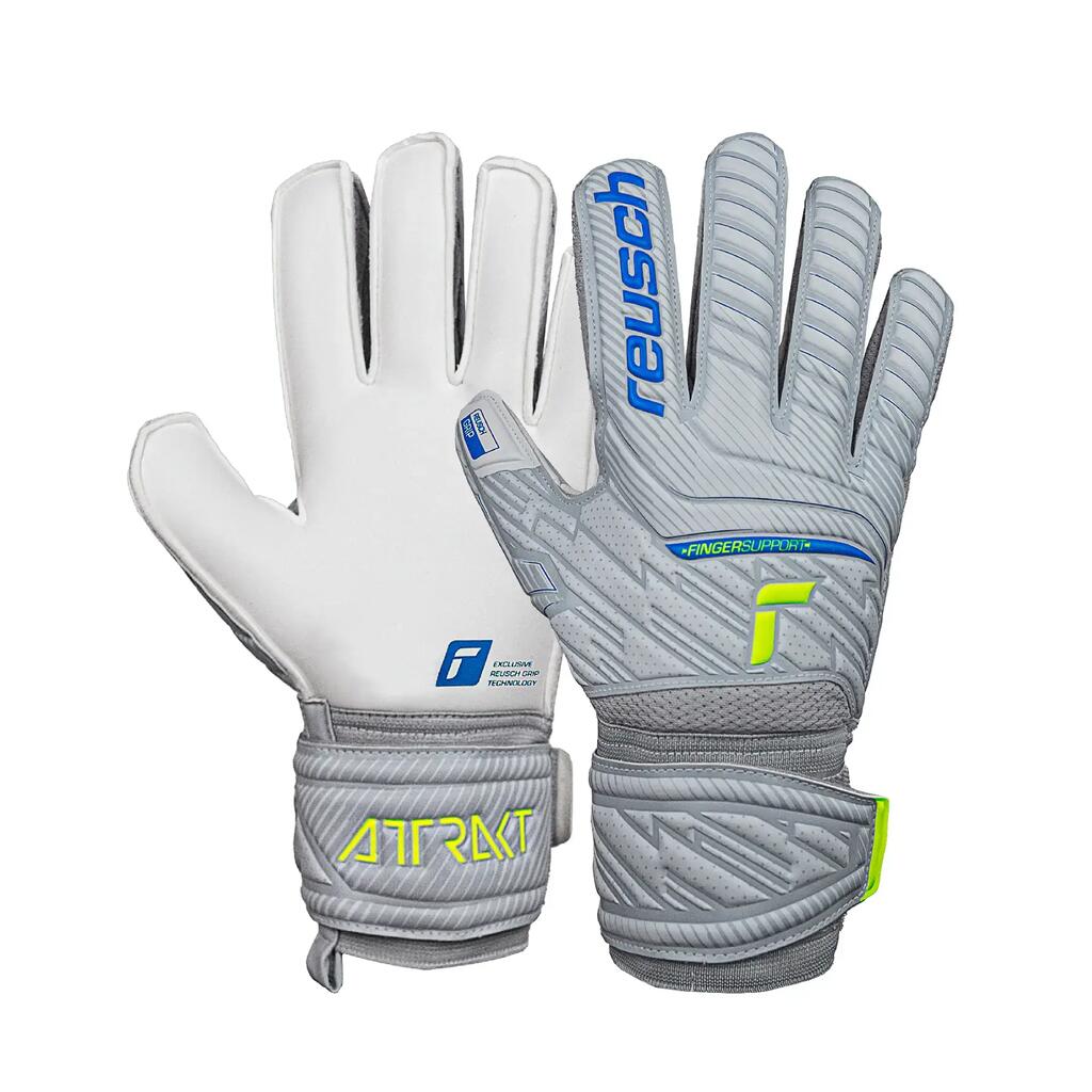 Reusch Attrakt Grip Finger Support Goalkeeper Gloves