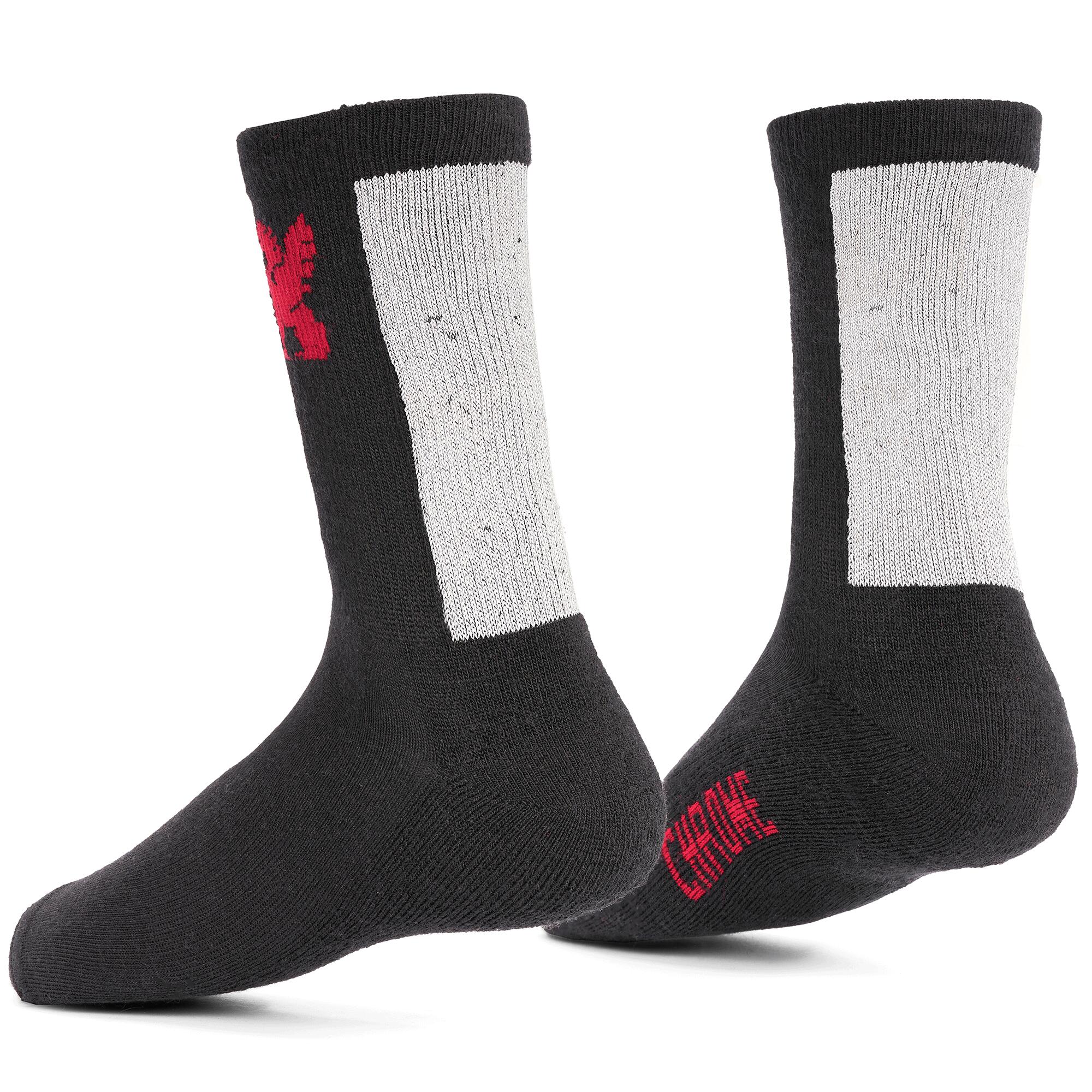 Chaussettes d'entraînement adulte Merino Night noir 2/5