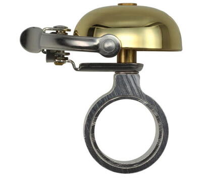 Sakura bell - vorksteelklem - goud