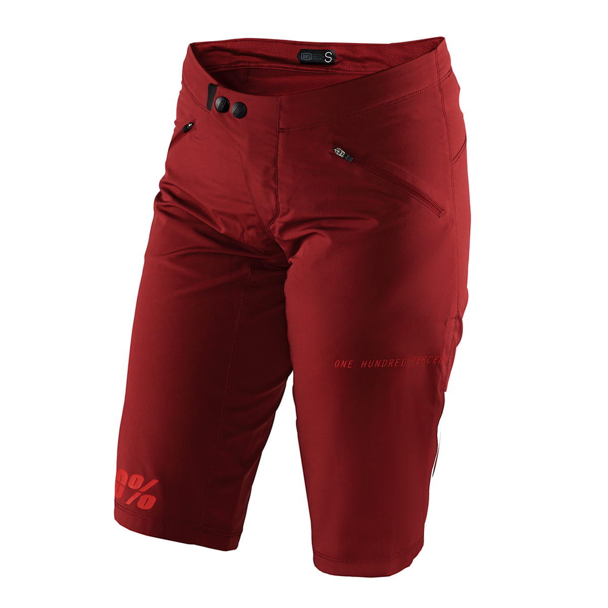 100% Ridecamp Ladies Short - Rojo