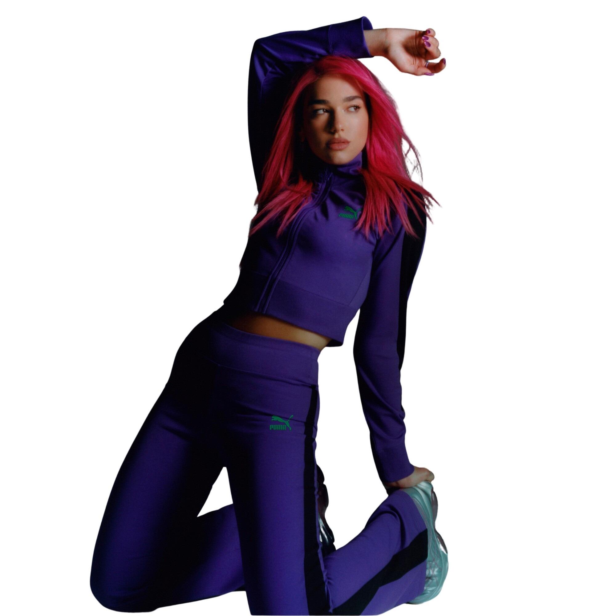 Kort trainingsjack voor dames Puma X dua lipa t7 7/7