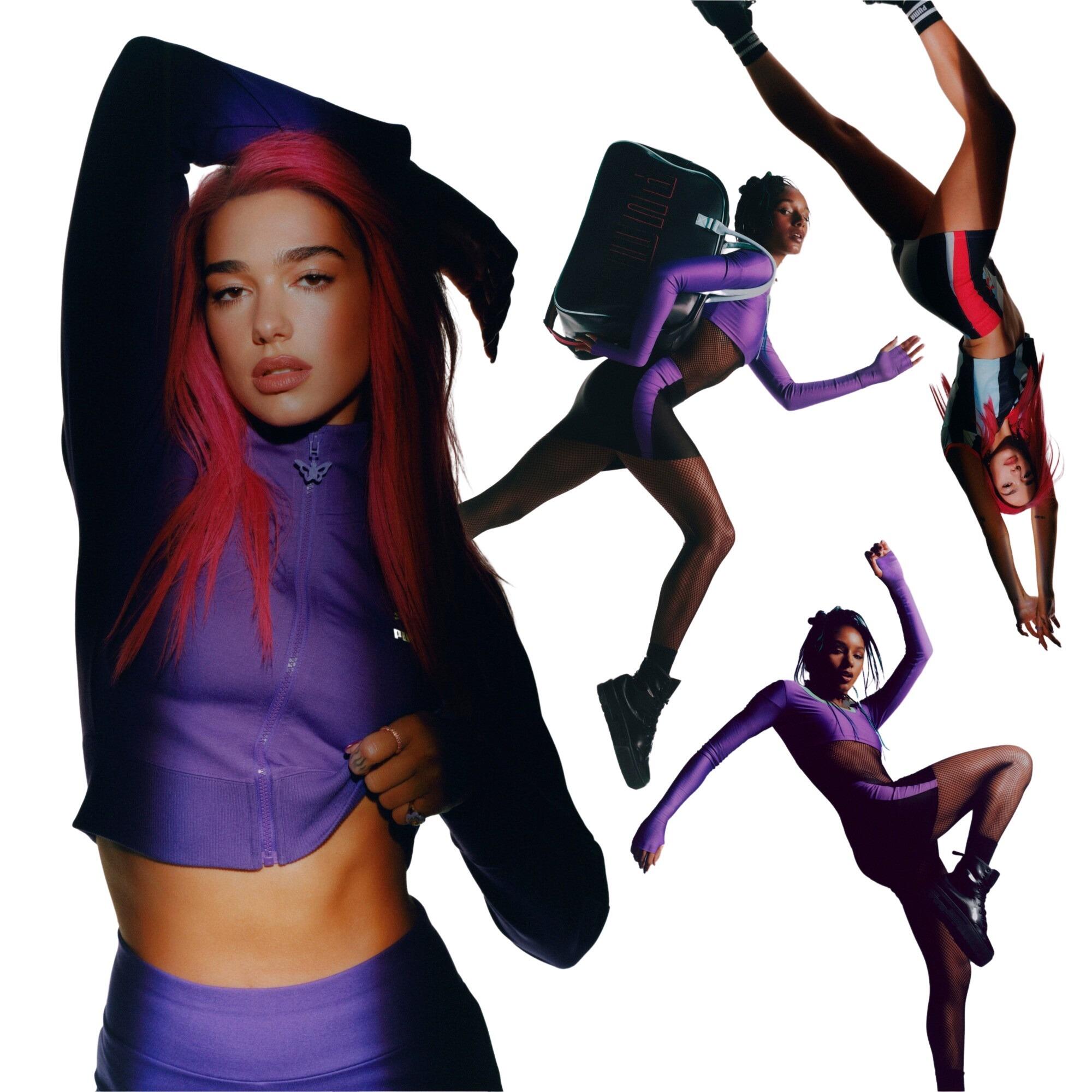 Kort trainingsjack voor dames Puma X dua lipa t7 6/7
