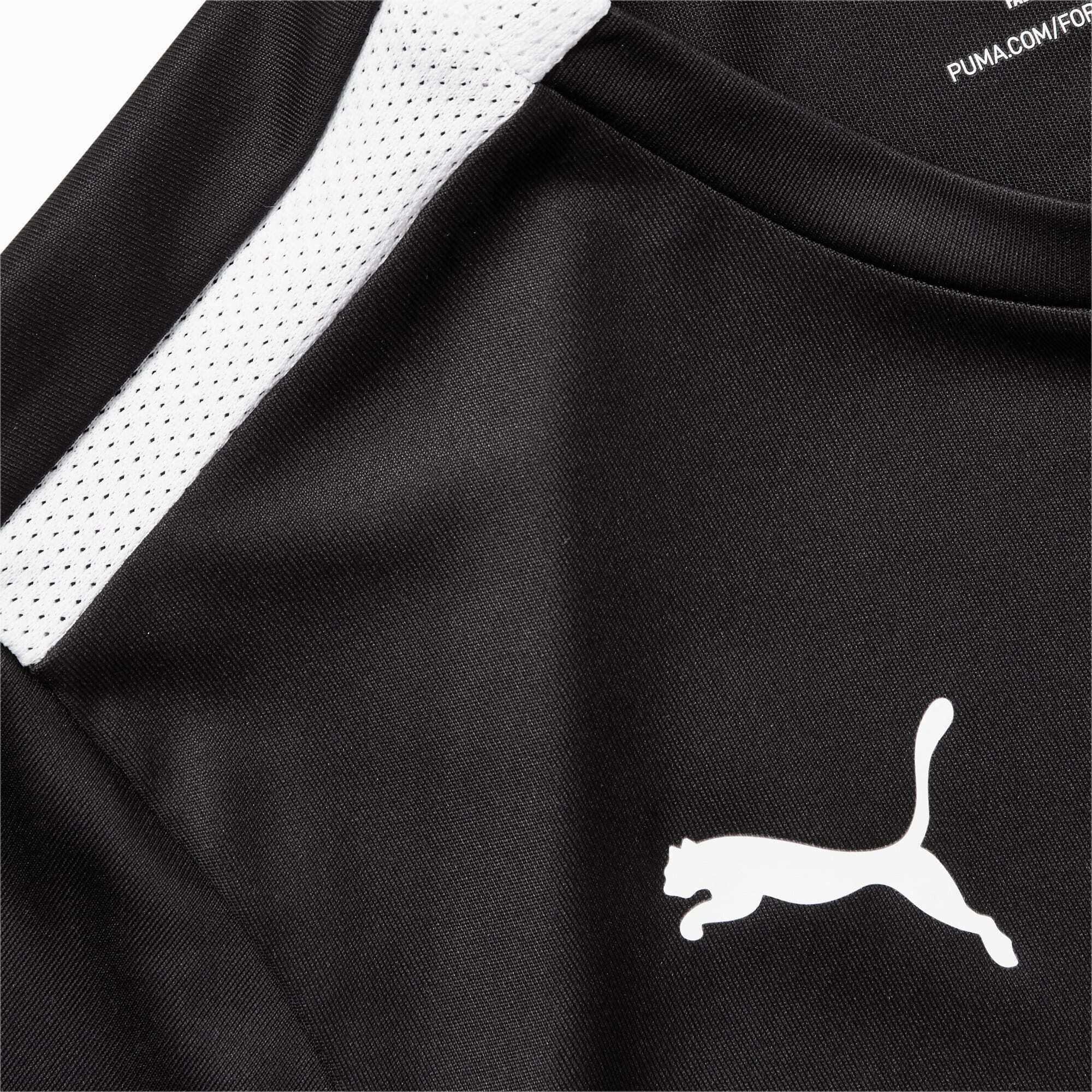 Camiseta de fútbol teamLIGA Niño PUMA Black White 6/7