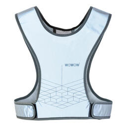 Gilet de course Wowow Nova réfléchissant L