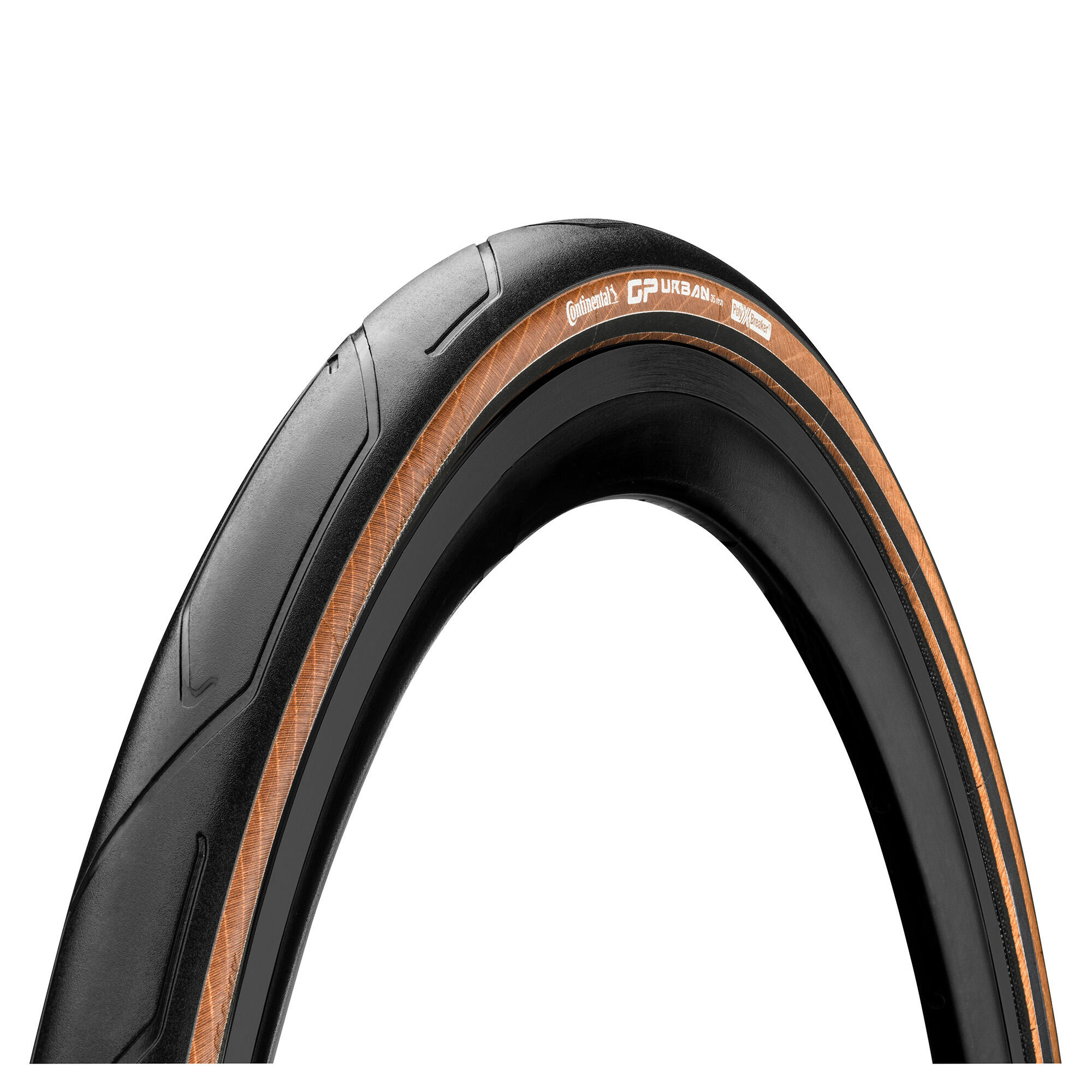 CONTINENTAL Grand Prix Urban Tyre-Foldable BlackChili Compound Road Black/Coffee 700 X 35C