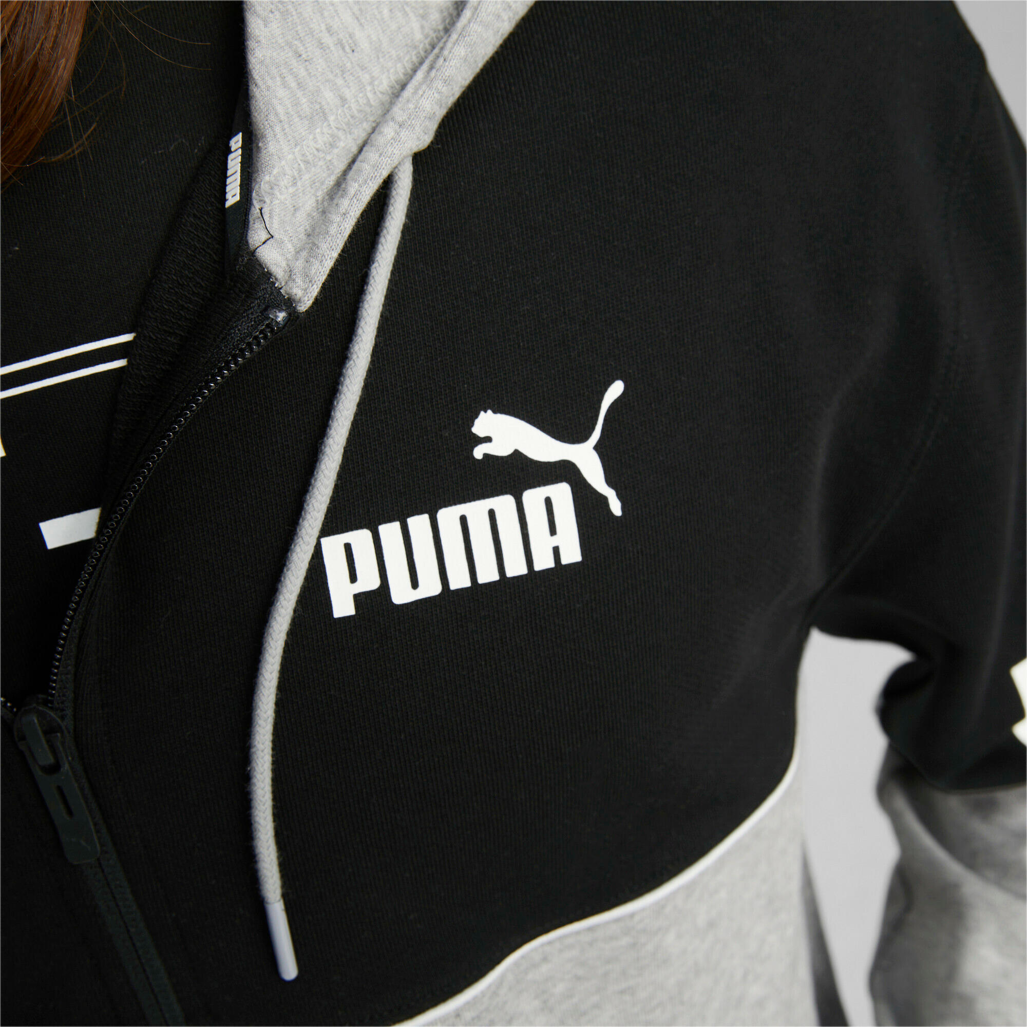 Sweatshirt à capuche full zip Puma Power Colorblock TR 7/7