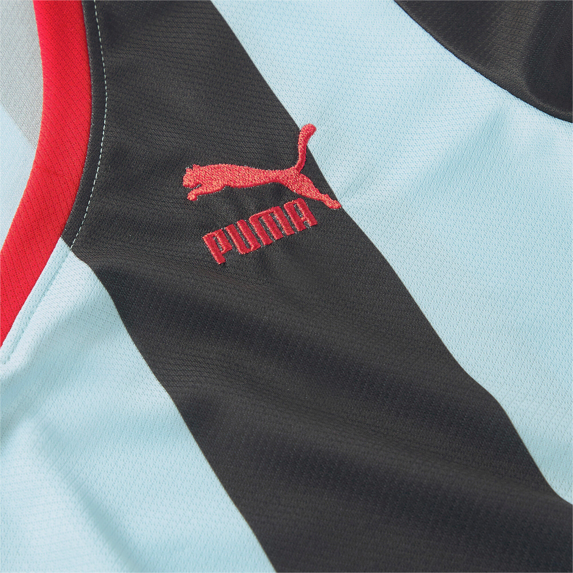 T-shirt donna a righe dalla linea sottile Puma X dua lipa 5/7