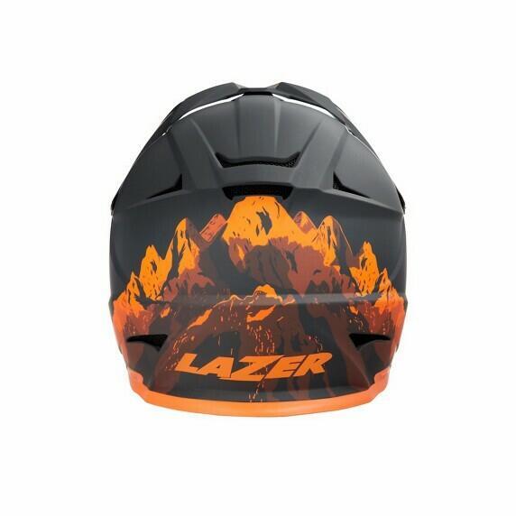 LAZER Full Face Helm Phoenix+, Cobalt Orange