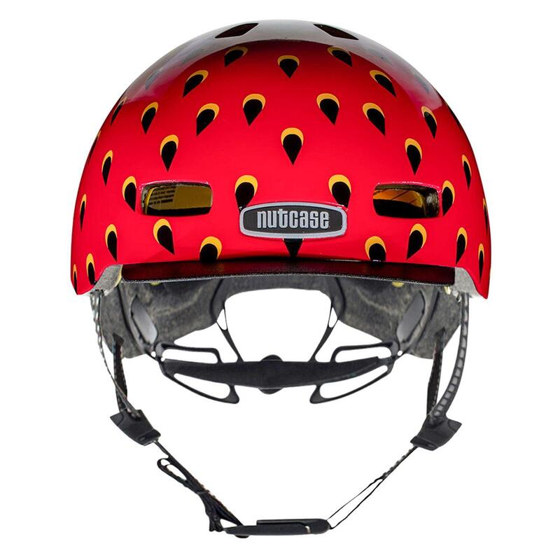 NUTCASE Casque de vélo pour enfants Little Nutty, VERY BERRY