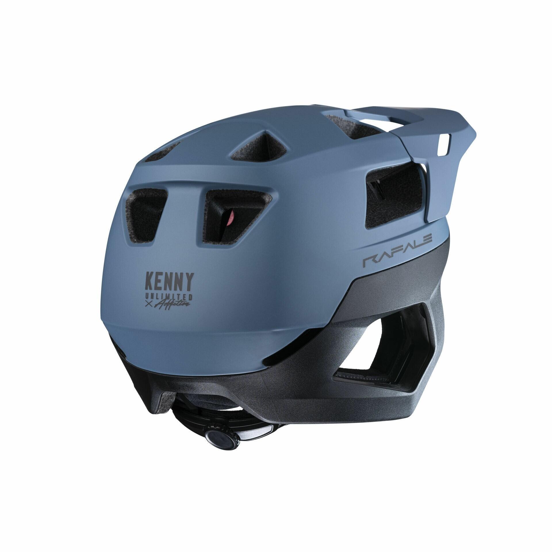 Casque Kenny Rafale Bleu 5/5