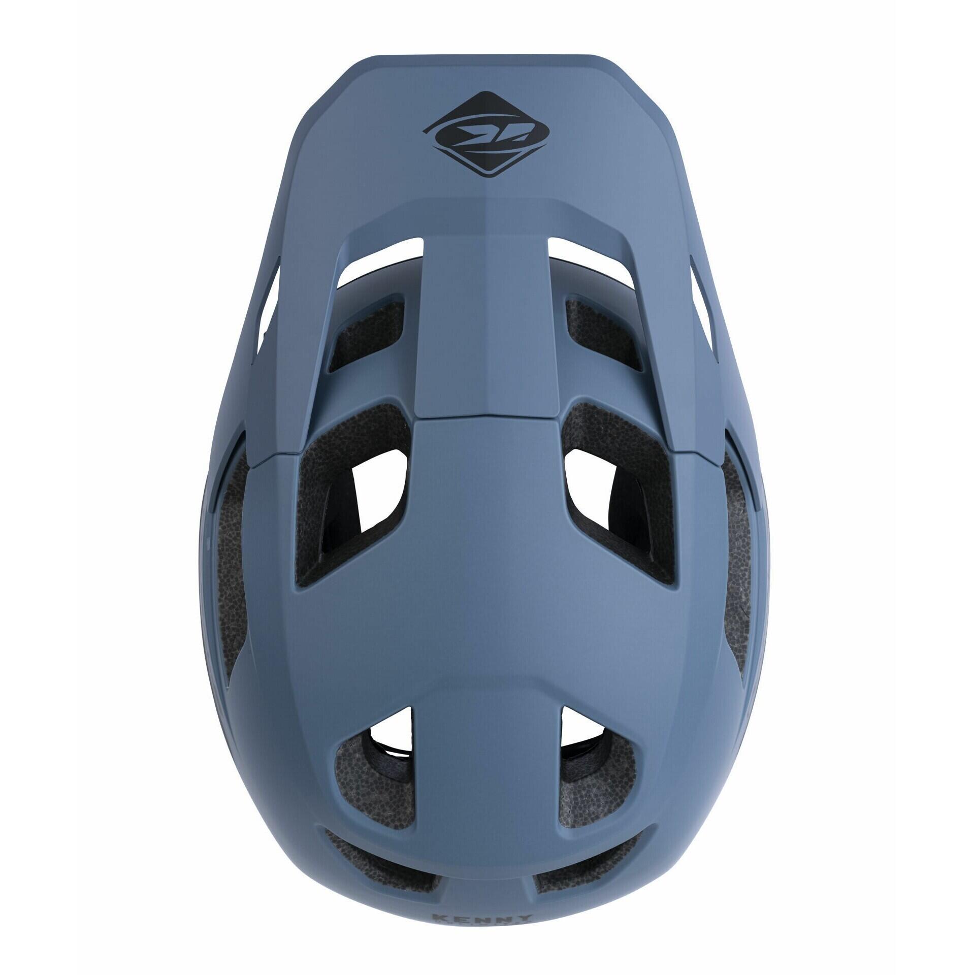 Casque Kenny Rafale Bleu 4/5