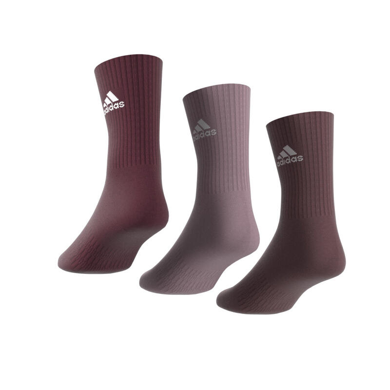 Set di 3 paia di calze a metà polpaccio con imbottitura adidas