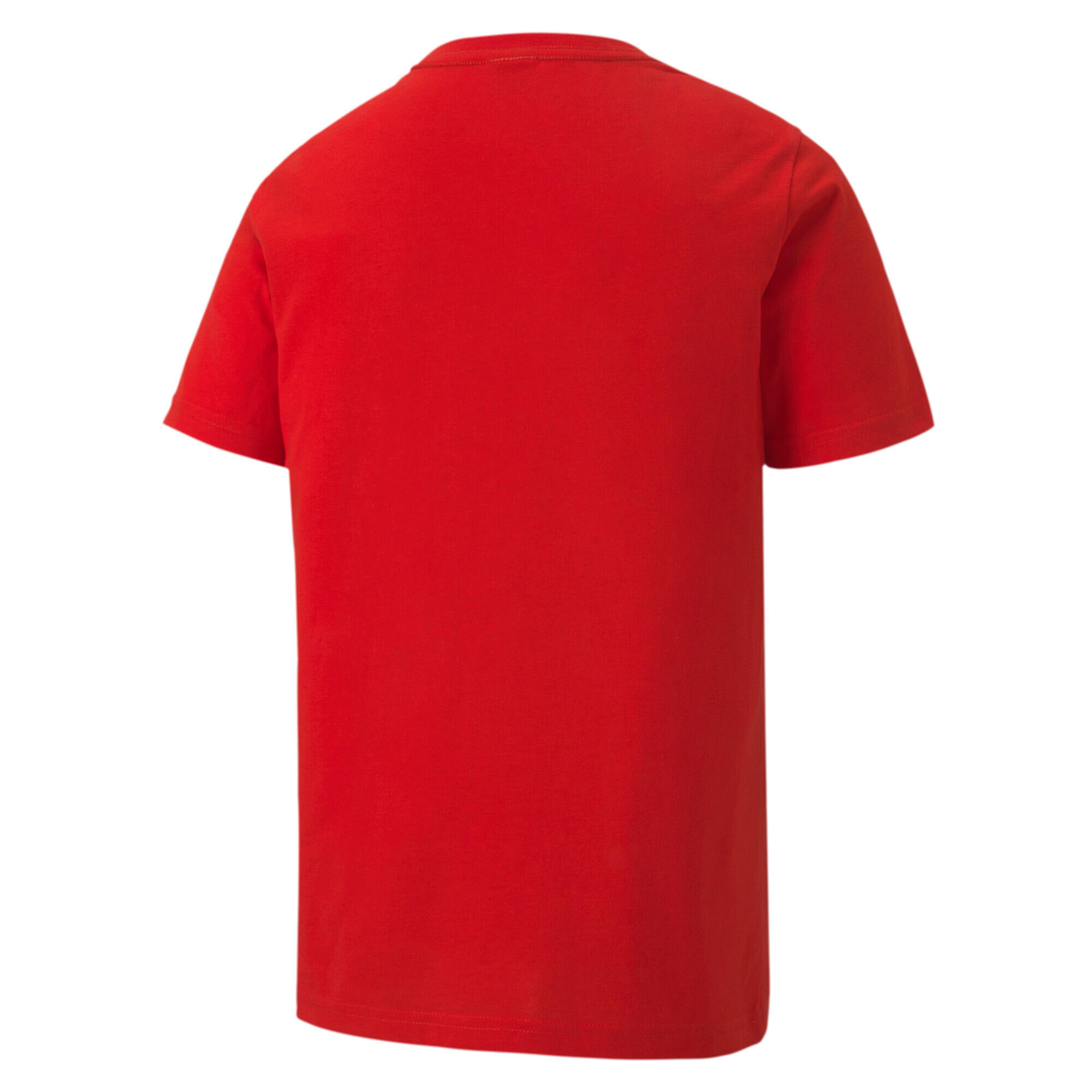 T-shirt infantil Puma Camisa Manga Funcional Vermelho 3/3