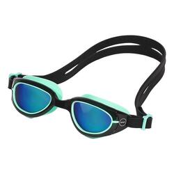 AquaHero lunettes de natation pour enfants noir/vert - Lunettes : vertes