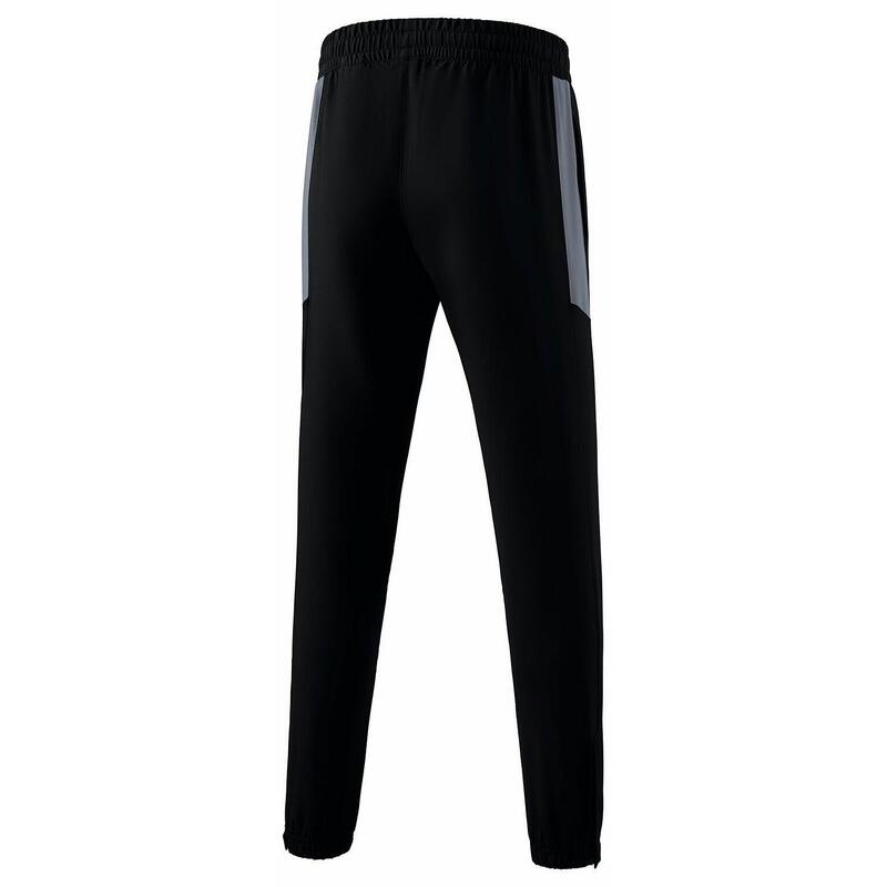 Pantaloni Erima Team multicolor, talie elastică, fermoare la tiv