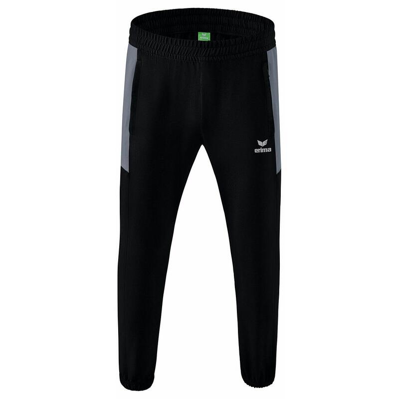 Pantaloni Erima Team multicolor, talie elastică, fermoare la tiv