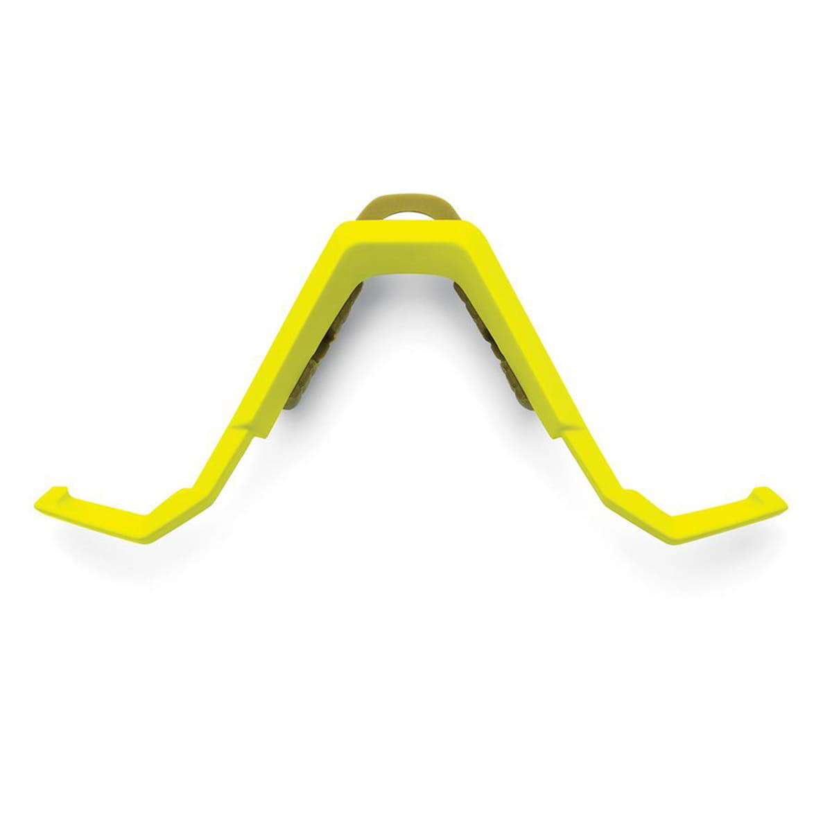 100% Speedcraft, Puente nasal de recambio S3 - Washed Out Neon Yellow