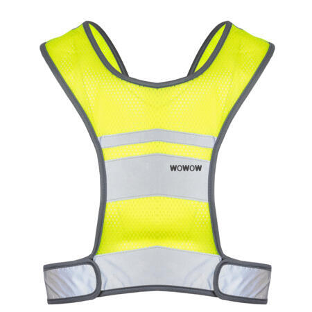 Gilet visibilité vélo femme sans manche wowow