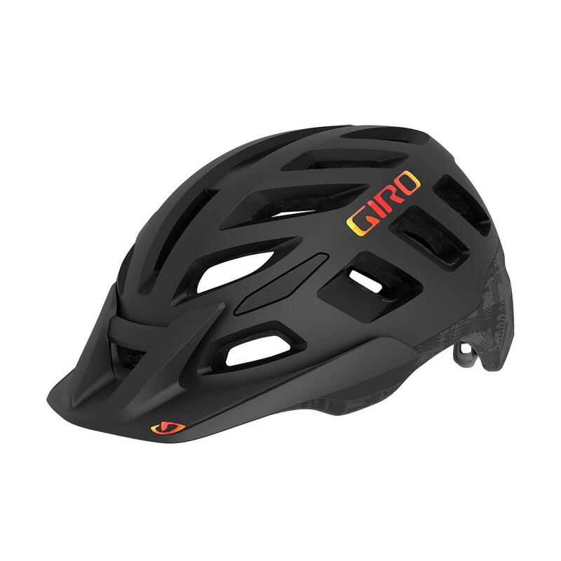 Radix Dirt Helmet Mens|Womens MTB Matte Black Hypnotic L 59-63cm