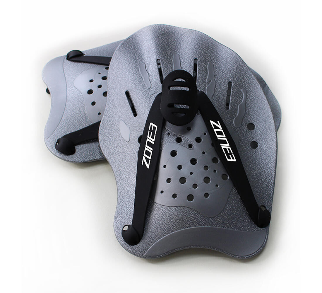 Ergo Swim Training Hand Paddles Adult BLUE/ORANGE 3/6