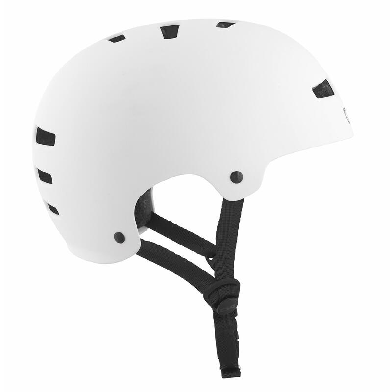 TSG Evolution Helm Satin Weiß