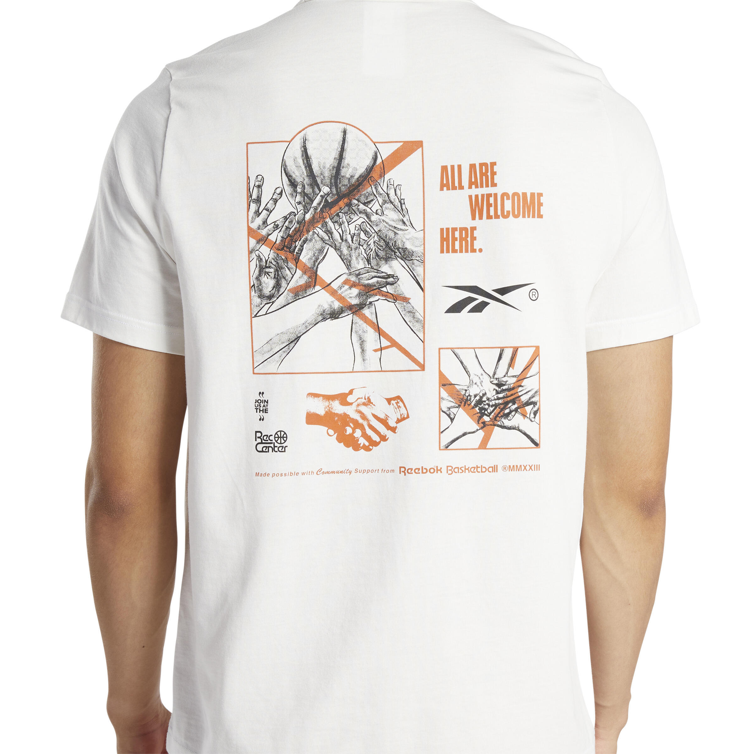 T-shirt court Reebok Basketball 6/7