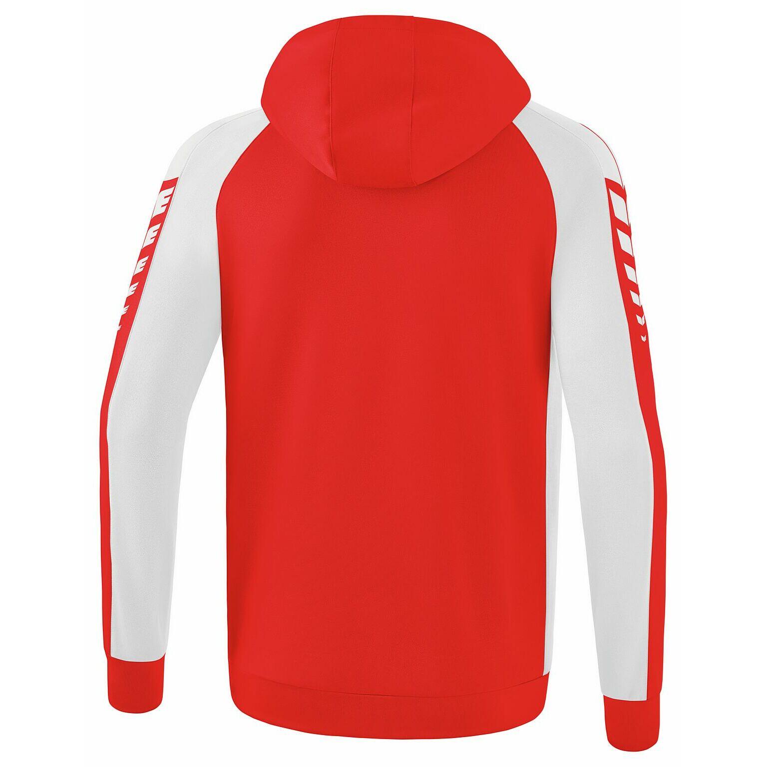 Kids' training hooded jacket Erima Six Wings