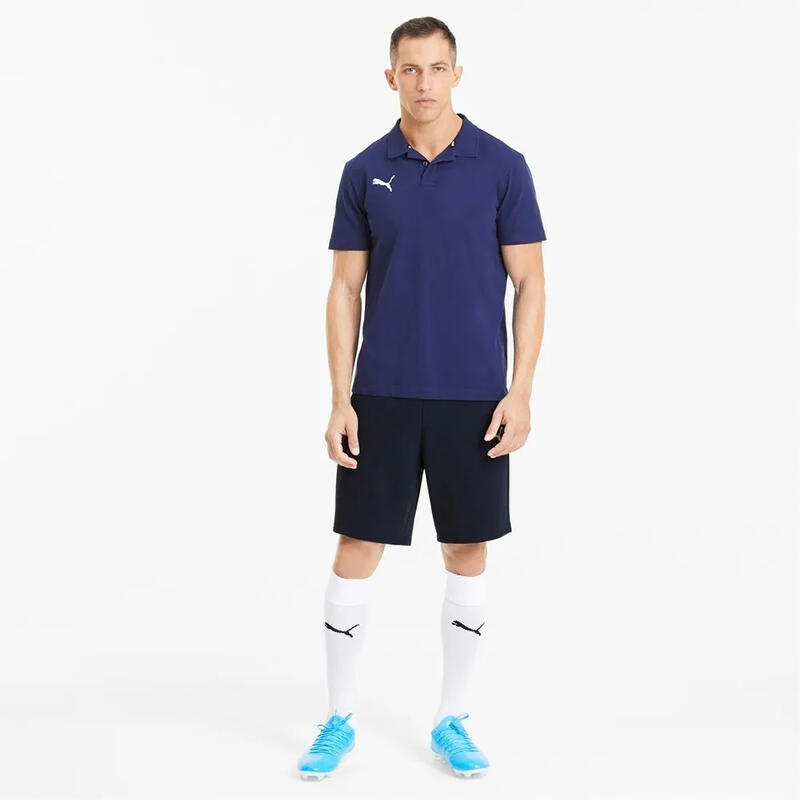 Pantaloni Corti Puma Teamgoal 23 Casuals Blu Adulto