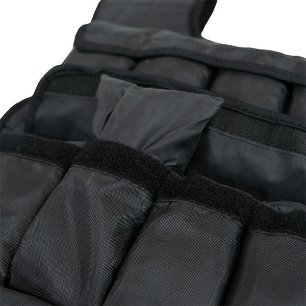 Gilet di peso 20 kg - Nero - 24,5 cm - 16,8 cm