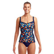 Costume da bagno donna 1 pezzo Funkita Form Ruched Panelled