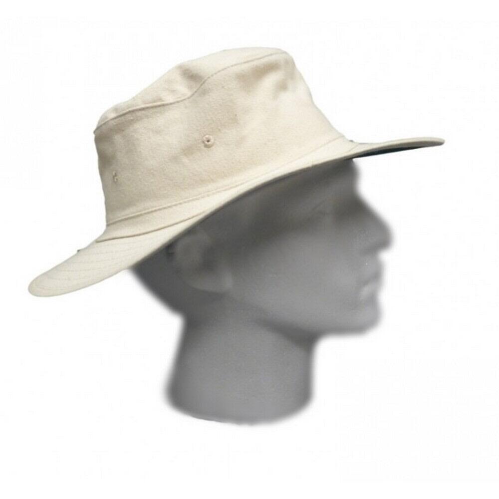 KOOKABURRA Wide Brim Cricket Bucket Hat (Cream)